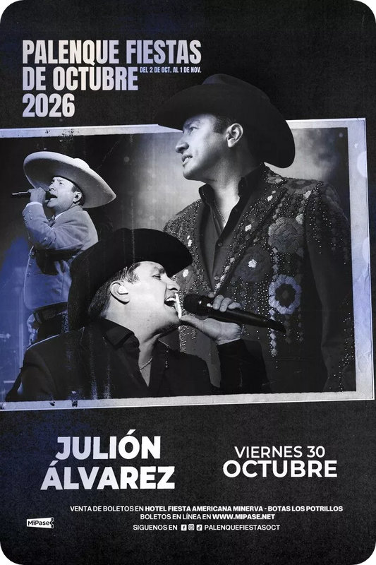 JULION ALVAREZ 30/10/2026