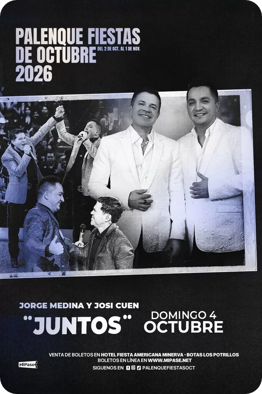 JUNTOS JORGE MEDINA Y JOSI CUEN   04/10/2026